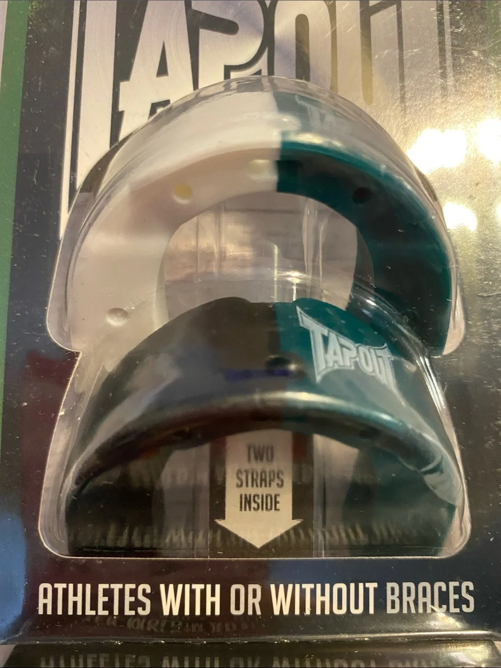 Tapout Adult 12 years + All sports Mouthguard Set with straps New